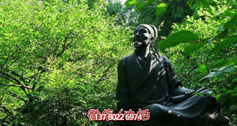 古代名人李白青铜雕塑,让花园广场坐拥旧韵 古代名人李白青铜雕塑,让花园广场坐拥旧韵