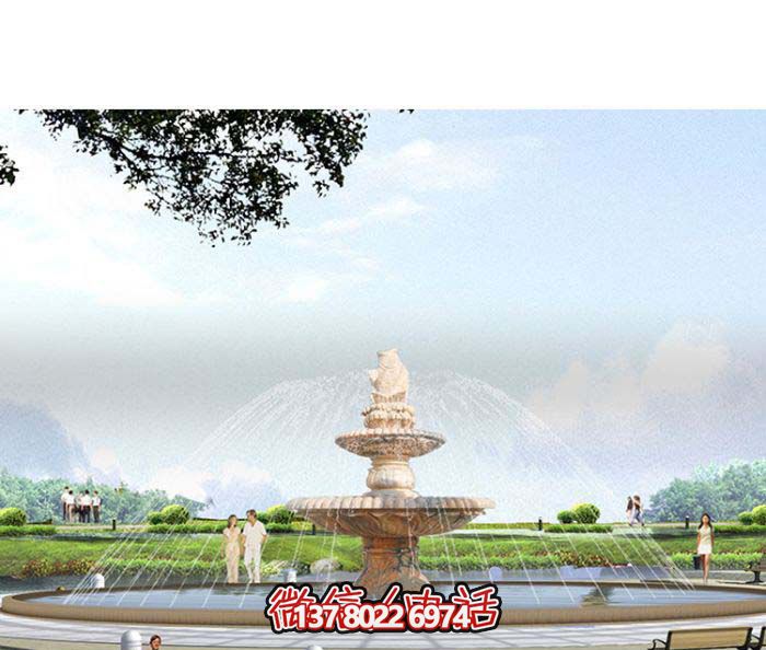 精美汉白玉喷泉,石雕鲤鱼雕塑摆放 精美汉白玉喷泉,石雕鲤鱼雕塑摆放