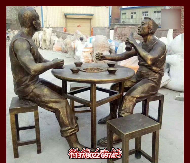 传承文化,融入雕塑,铜雕人物给你一个古典的庭院别墅 传承文化,融入雕塑,铜雕人物给你一个古典的庭院别墅