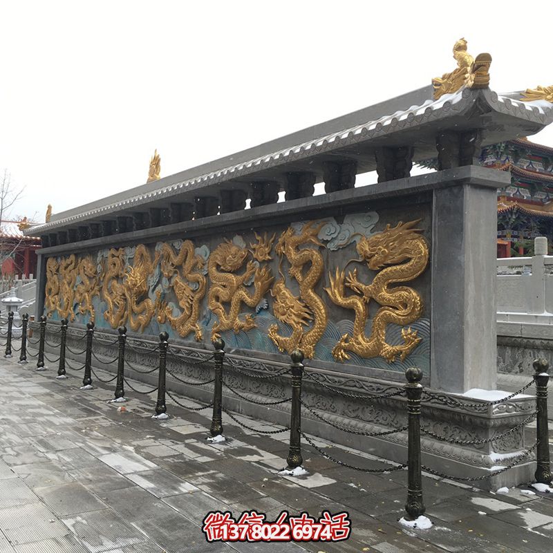 古老文化精美山水壁画
