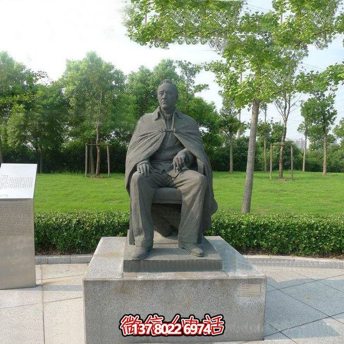 全球卓越伟人雕塑——爱迪生铸铜雕塑