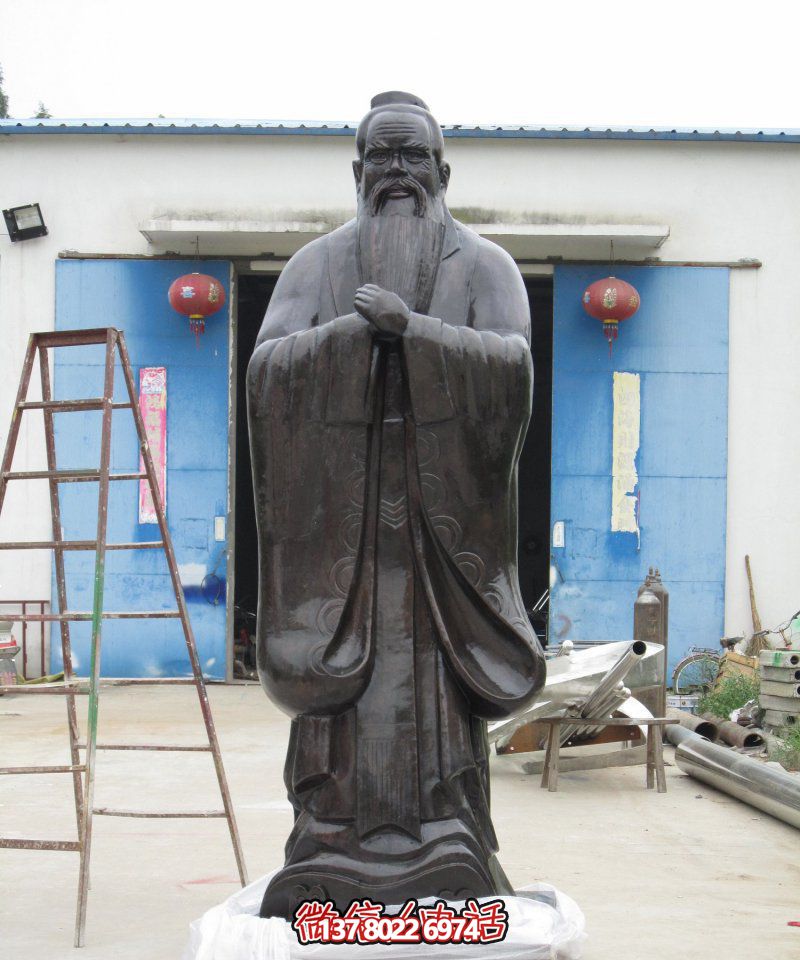 走进古典文化，探索老子青铜雕塑之美