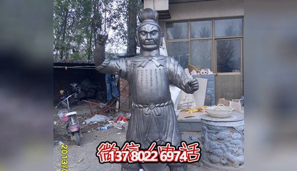 不锈钢天王雕塑创意户外园林景观装饰