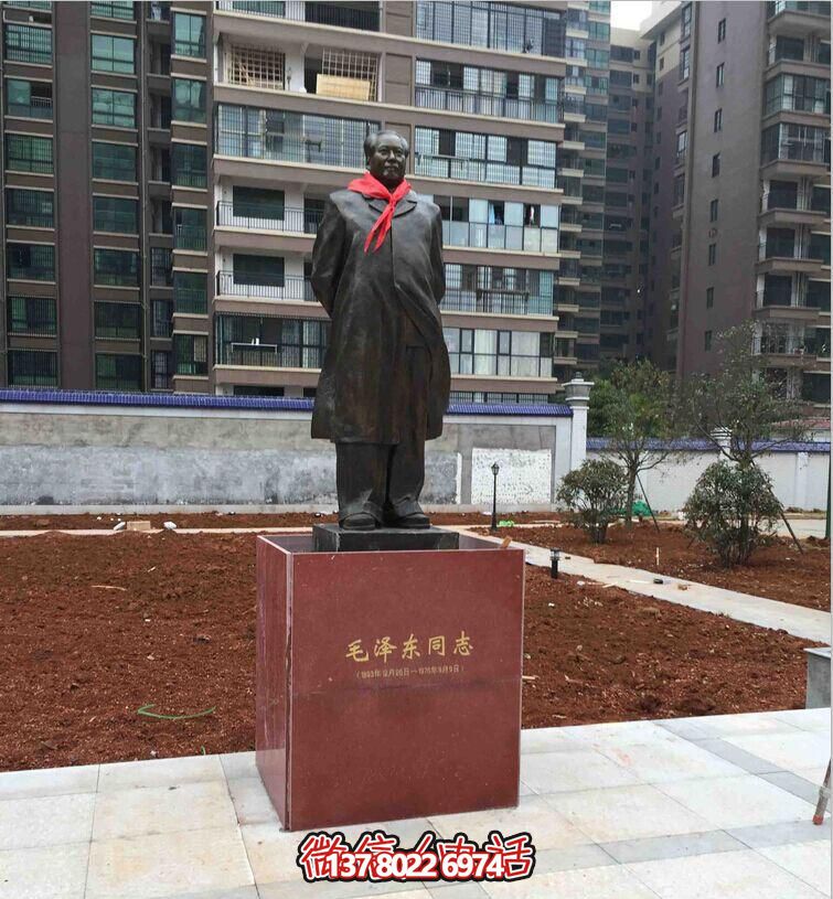 伟大领袖毛泽东仿铜雕塑,装点小区玻璃钢玻璃 伟大领袖毛泽东仿铜雕塑,装点小区玻璃钢玻璃