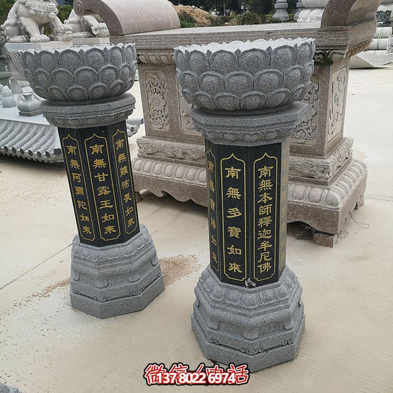 福州寺庙雕刻莲花花瓣出食台雕塑 福州寺庙雕刻莲花花瓣出食台雕塑