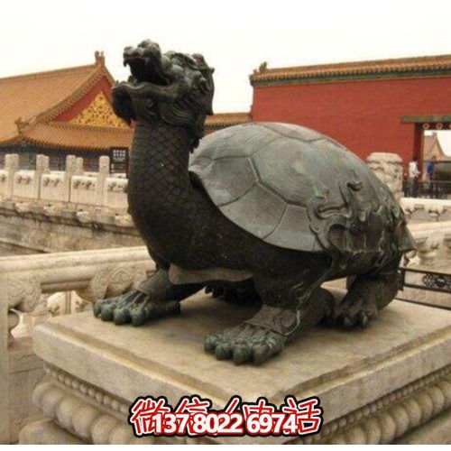 户外广场大型寺庙摆件龙龟雕塑