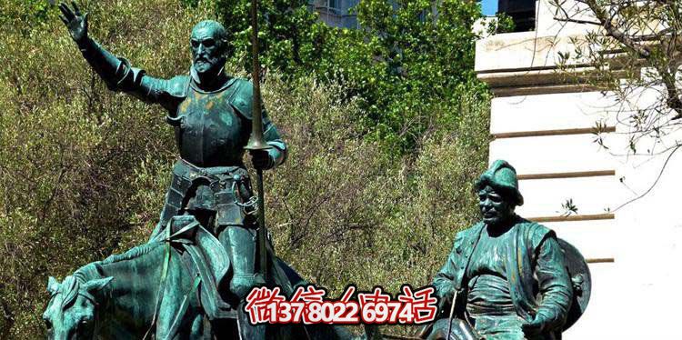 街道上西方士兵和商人聊天的骑马视频 街道上西方士兵和商人聊天的骑马视频